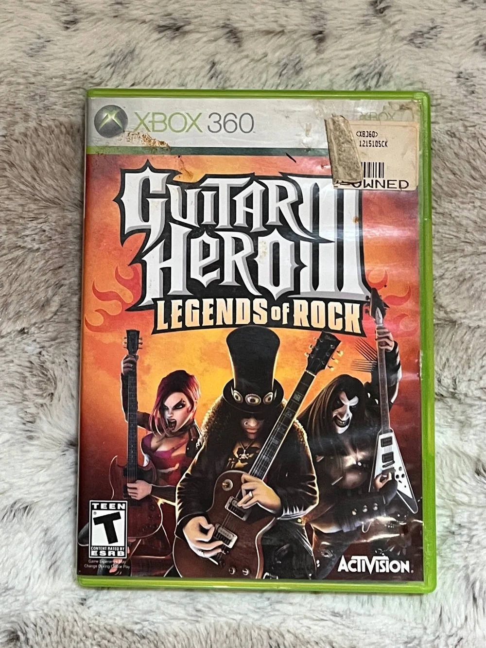 Gibson Xbox 360 Guitar Hero III – Tested Working